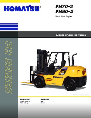 Carretillas elevadoras diesel Komatsu FH70-2