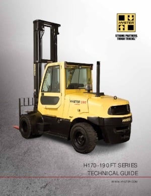 Carretillas elevadoras diesel Hyster H190FT 