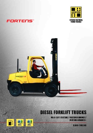 Carretillas elevadoras diesel Hyster H7.0FT