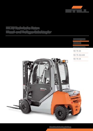 Carretillas elevadoras diesel Still RX 70-30