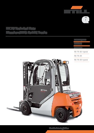 Carretillas elevadoras diesel Still RX 70-30