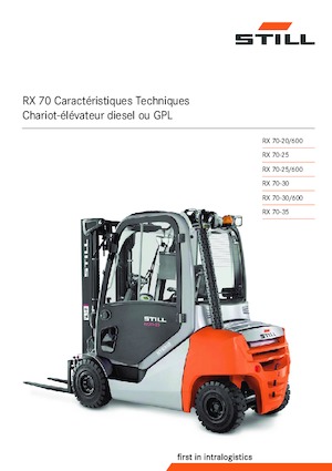 Carretillas elevadoras diesel Still RX 70-30