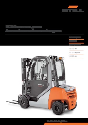 Carretillas elevadoras diesel Still RX 70-30