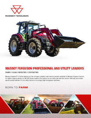 Cargadora frontal Massey Ferguson MF 936X
