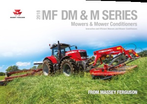 Cortadoras frontales - discos con condicionadores Massey Ferguson DM306 FP-RC