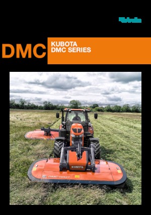 Cortadoras frontales - discos con condicionadores Kubota DMC7332T 