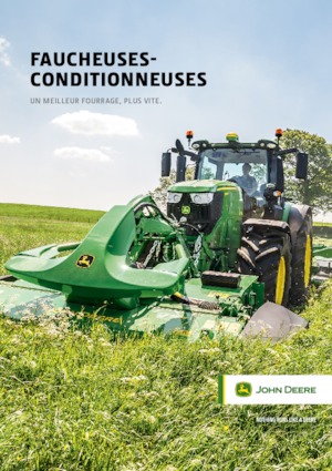 Cortadoras frontales - discos con condicionadores John Deere F350R