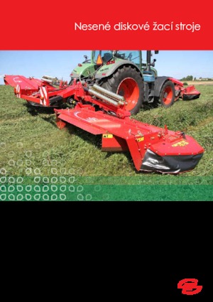 Cortadoras frontales - discos con condicionadores Kongskilde GXF 3605 P