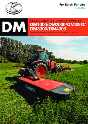 cortadoras frontales, discos sin acondirionadores Kubota DM4032