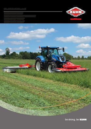 cortadoras frontales, discos sin acondirionadores Kuhn GMD 2721 F-FF