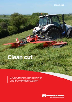 cortadoras frontales, discos sin acondirionadores Kongskilde SMF 3005