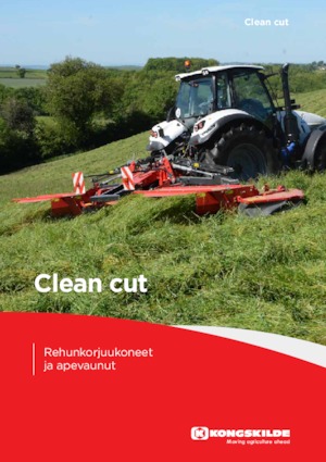 cortadoras frontales, discos sin acondirionadores Kongskilde SMF 3005