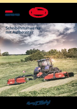 Cortadoras frontales - discos con condicionadores Vicon Extra 732 FT