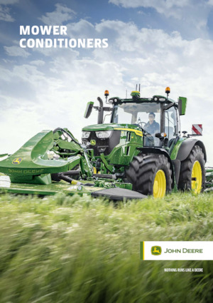 Cortadoras frontales - discos con condicionadores John Deere F310R