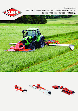 Cortadoras frontales - discos con condicionadores Kuhn FC 3125 RF-FF