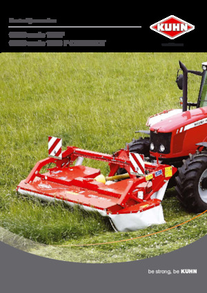 cortadoras frontales, discos sin acondirionadores Kuhn GMD 702 F