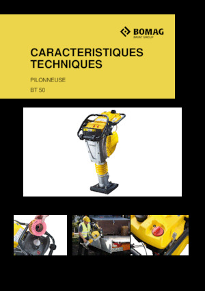 Apisonadores a gasolina y diesel Bomag BT 50