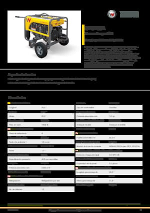 Grupos electrógenos, gasolina Wacker Neuson GP2500A