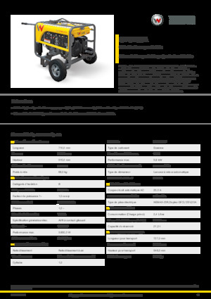 Grupos electrógenos, gasolina Wacker Neuson GP2500A