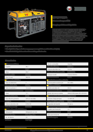 Grupos electrógenos, gasolina Wacker Neuson GP9700A