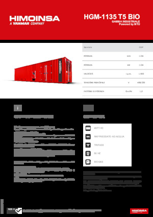 Grupos electrógenos, gasolina HIMOINSA HGM-1135 T5 BIO