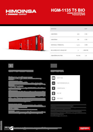 Grupos electrógenos, gasolina HIMOINSA HGM-1135 T5 BIO