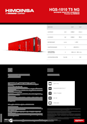 Grupos electrógenos, gasolina HIMOINSA HGS-1010 T5 NG