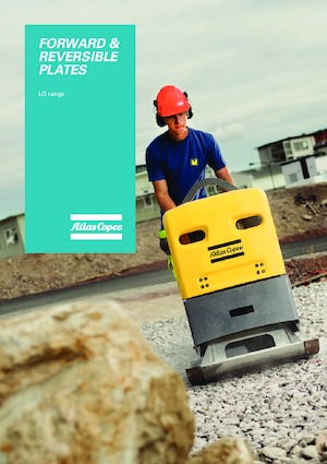 Planchas vibratorias reversibles Atlas Copco LG 164