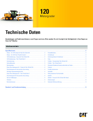 Motoniveladoras Caterpillar 120