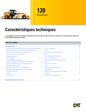 Motoniveladoras Caterpillar 120