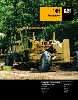 Motoniveladoras Caterpillar 14H
