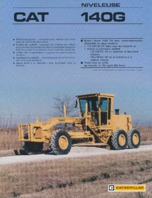 Motoniveladoras Caterpillar 140G