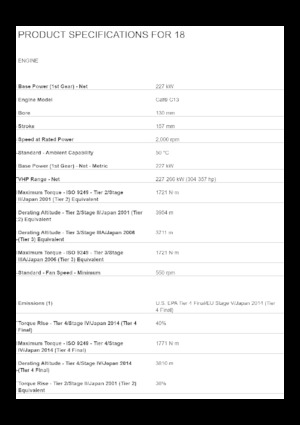 Motoniveladoras Caterpillar 18