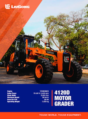 Motoniveladoras Liugong 4120D