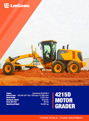Motoniveladoras Liugong 4215D 