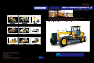 Motoniveladoras Sinomach 722H