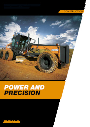 Motoniveladoras Case 885B