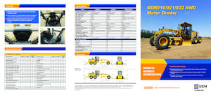 Motoniveladoras SEM 919