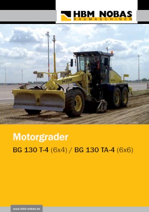 Motoniveladoras HBM-NOBAS BG 130 TA-4 EP