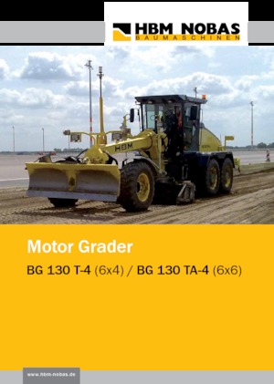 Motoniveladoras HBM-NOBAS BG 130 TA-4 EP