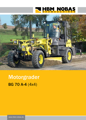 Motoniveladoras HBM-NOBAS BG 70 A-4