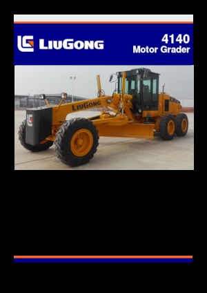 Motoniveladoras Liugong 4140 
