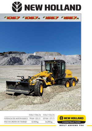 Motoniveladoras New Holland F 156.7