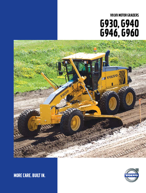 Motoniveladoras Volvo G946