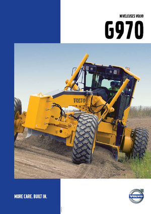 Motoniveladoras Volvo G970