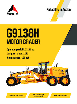 Motoniveladoras SDLG G9138H