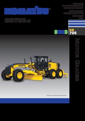 Motoniveladoras Komatsu GD705-5