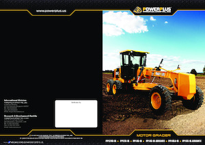 Motoniveladoras PowerPlus PP14GA-IX
