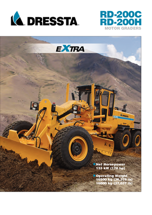 Motoniveladoras Dressta RD 200 C Extra