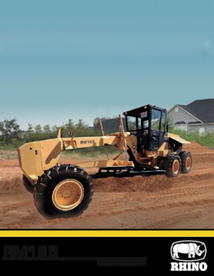Motoniveladoras RHINO RM165